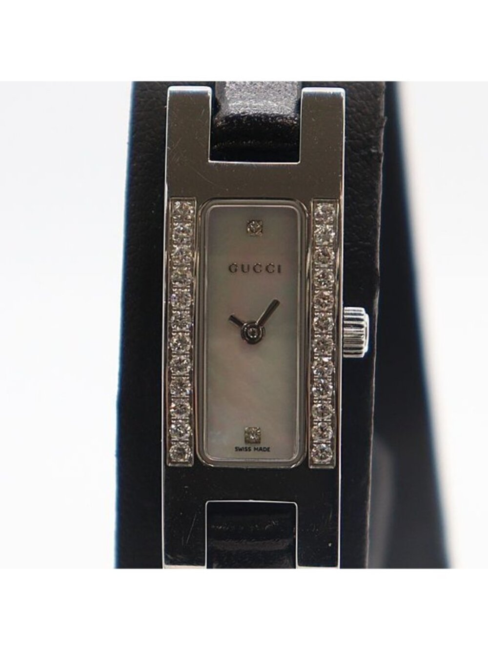 Gucci White Shell Dial Watch